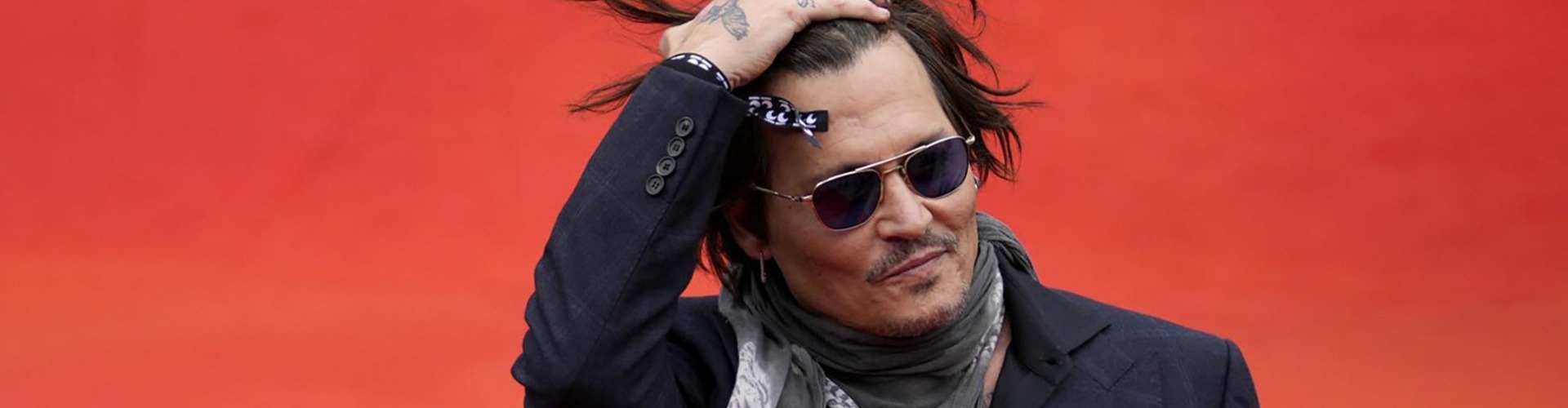 Johnny Depp a filmfesztiválon...