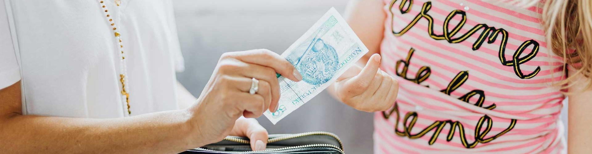 Gyerek-dolog a pénz