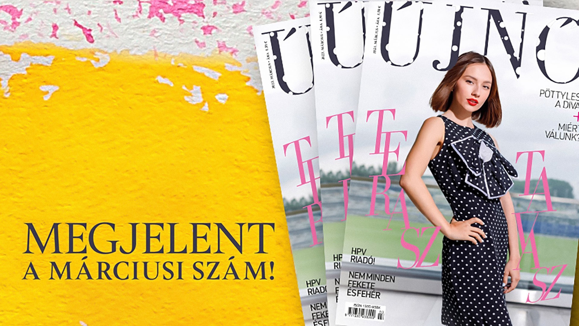 Megjelent az Új Nő márciusi száma!