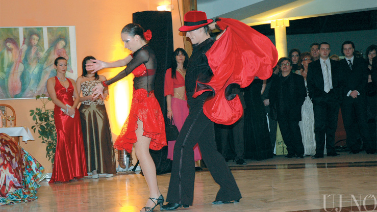 Kulesza Katalin és a megatáncos Répás Máté