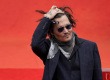 Johnny Depp a filmfesztiválon...