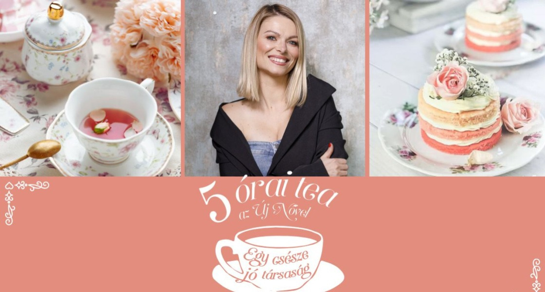 Bugár Annával a színpadon túl