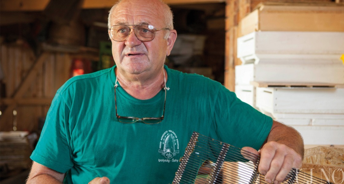 Kiss Sándor méhészete az Olvári-völgyben