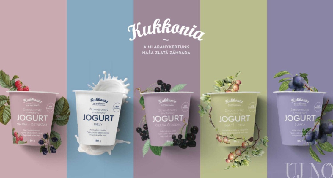 Kukkonia sűrű joghurt