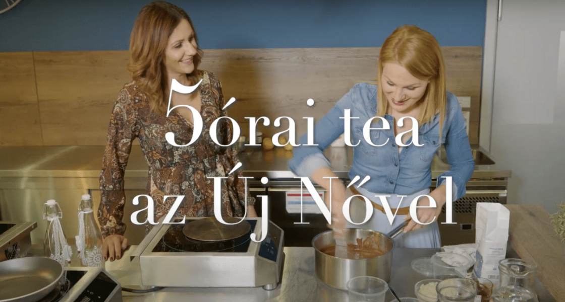 5órai tea az Új Nővel – Együtt főzünk Szarka Zsófival – 2. rész